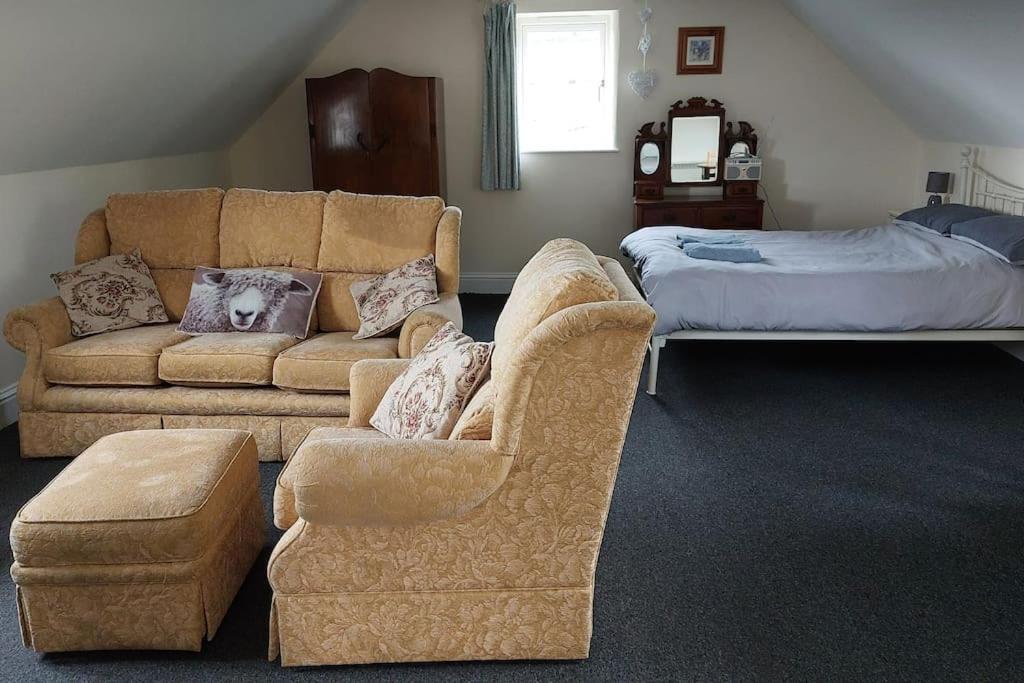 Farm Loft Apartment Shepton Mallet Exterior foto